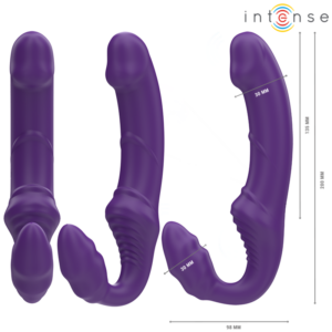 Intense Remote Control-Jill Double Vibrator 20 cm Lila · Vibratoren (Bild 3)