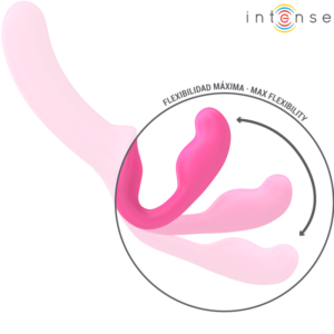 Intense Remote Control-Amy Doppel Vibrator 20 cm Rosa · Vibratoren (Bild 6)