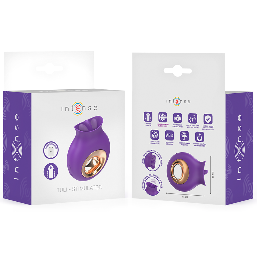 Intense Fun Toys-Tuli Stimulator Klitoris 9 Schwingungen & 9 · Vibratoren (Bild 7)
