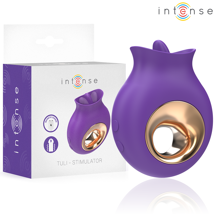 Intense Fun Toys-Tuli Stimulator Klitoris 9 Schwingungen & 9 · Vibratoren