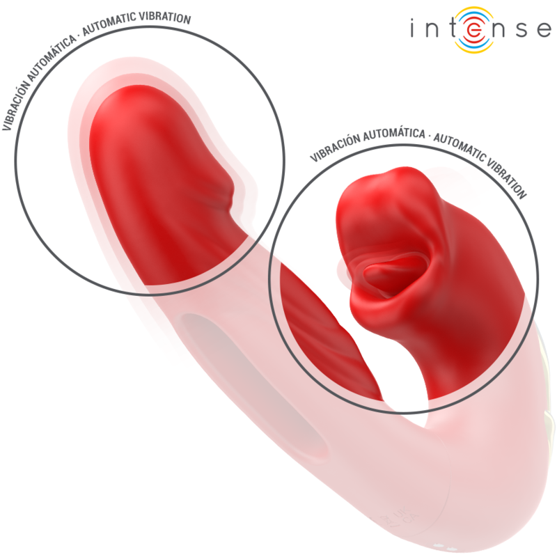 Intense High Tech-Nathy Doppel Vibrator mit stimulierend Mund · Vibratoren (Bild 6)