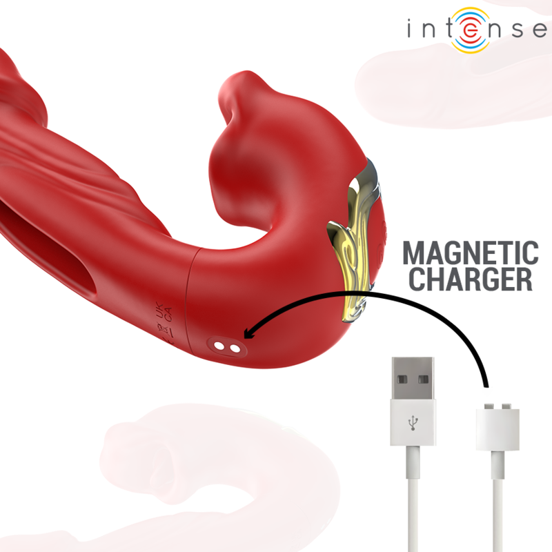 Intense High Tech-Nathy Doppel Vibrator mit stimulierend Mund · Vibratoren (Bild 7)