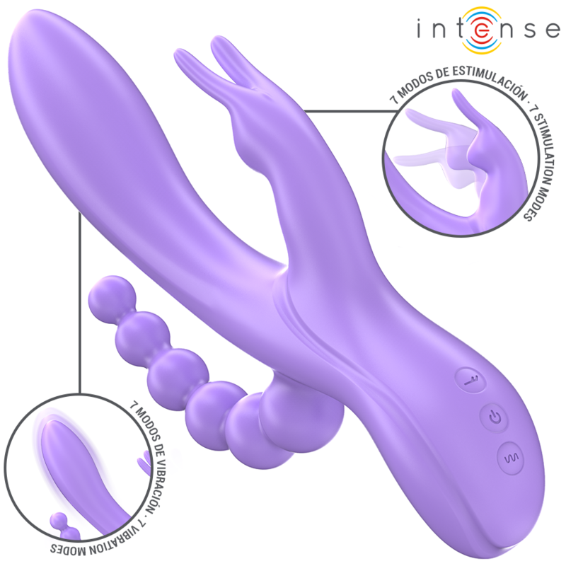 Intense High Tech-Miko Triple Vibrator Vaginale, Stimulator · Vibratoren (Bild 2)