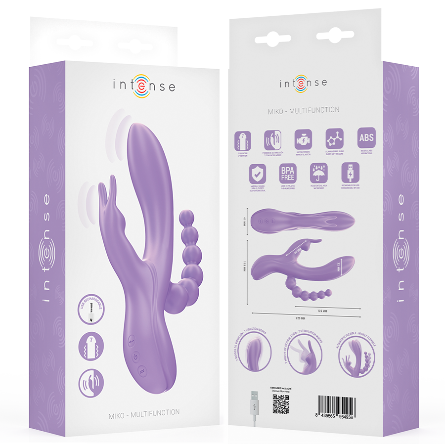 Intense High Tech-Miko Triple Vibrator Vaginale, Stimulator · Vibratoren (Bild 8)