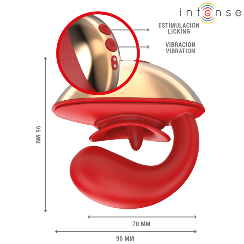 Intense High Tech-Mariah Vibrator und Stimulator in U-Form · Vibratoren (Bild 5)