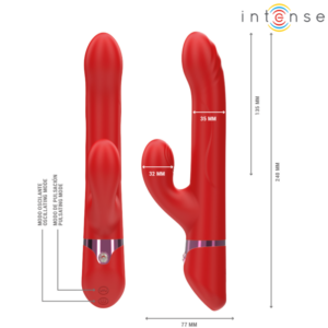 Intense High Tech-Lele Vibrator Rotationsmultifunktion · Vibratoren (Bild 3)