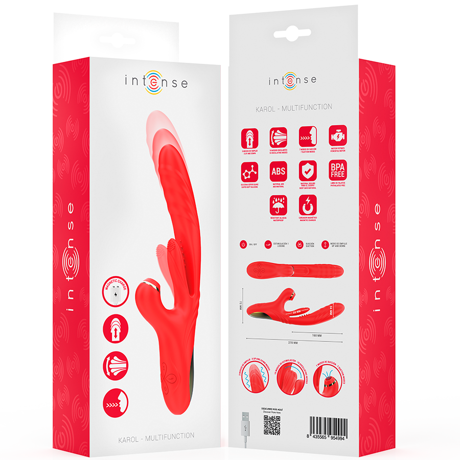 Intense High Tech-Karol Vibrator Multifunktionskolben · Vibratoren (Bild 8)