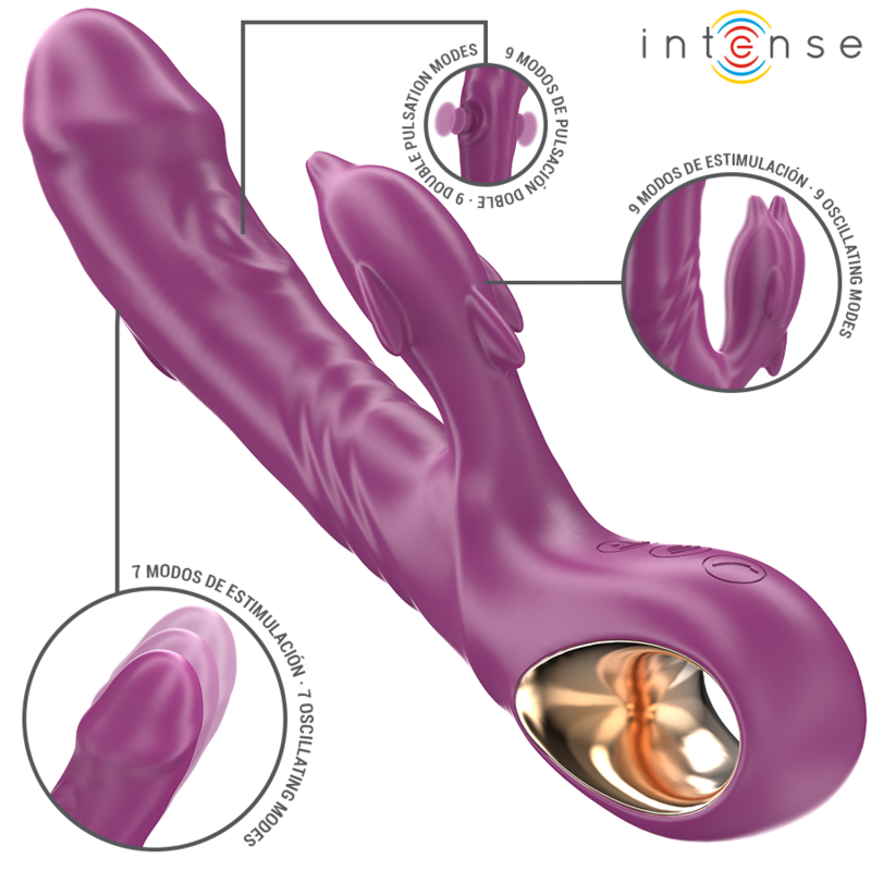 Intense High Tech-Halle Vibrator Multifunktional mit Sprache · Vibratoren (Bild 2)
