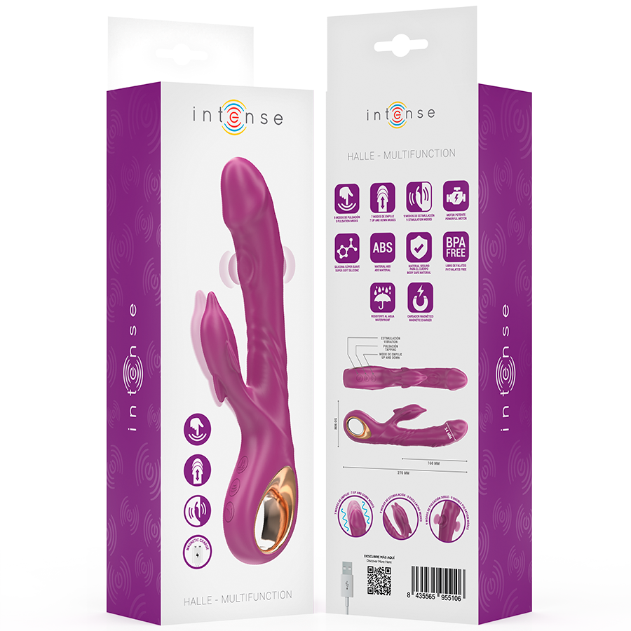 Intense High Tech-Halle Vibrator Multifunktional mit Sprache · Vibratoren (Bild 8)