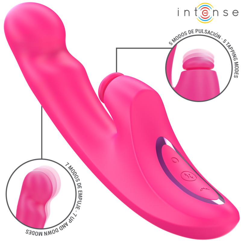 Intense High Tech-Emi Vibrator 13,5 cm Multifunktion 3-in-1 10 · Vibratoren (Bild 2)