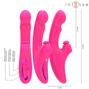 Intense High Tech-Emi Vibrator 13,5 cm Multifunktion 3-in-1 10 · Vibratoren (Bild 3)