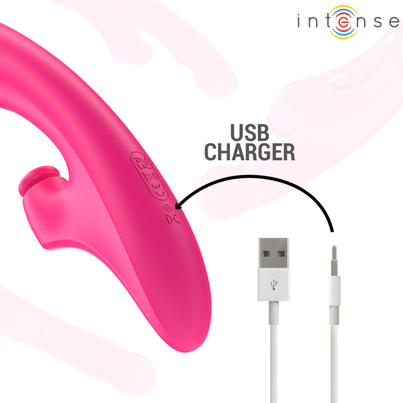 Intense High Tech-Emi Vibrator 13,5 cm Multifunktion 3-in-1 10 · Vibratoren (Bild 7)