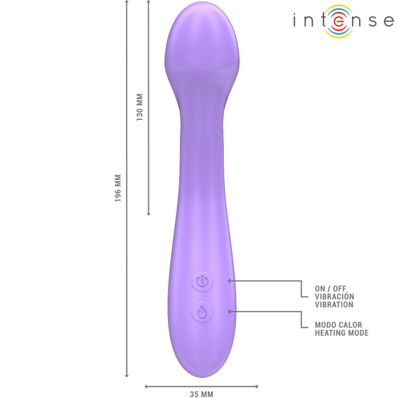 Intense High Tech-Becky Vibrator 19 cm mit Heizung 7 Vibrationen · Vibratoren (Bild 6)