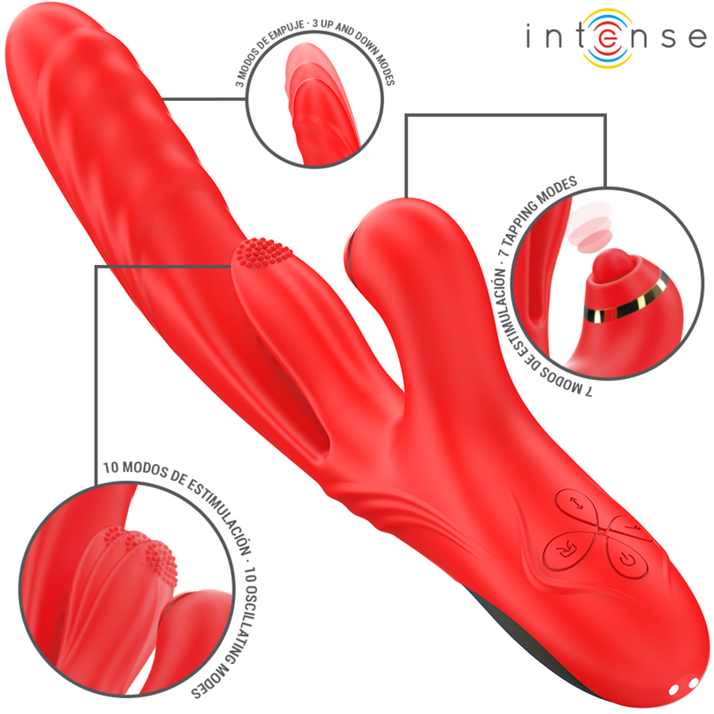 Intense High Tech-Rosalia Vibrator Multifunktion 3 in 1 · Vibratoren (Bild 2)