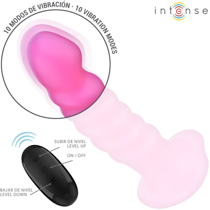 Intense Remote Control-Cindy Vibrator Größe L Design Spirale · Vibratoren (Bild 4)
