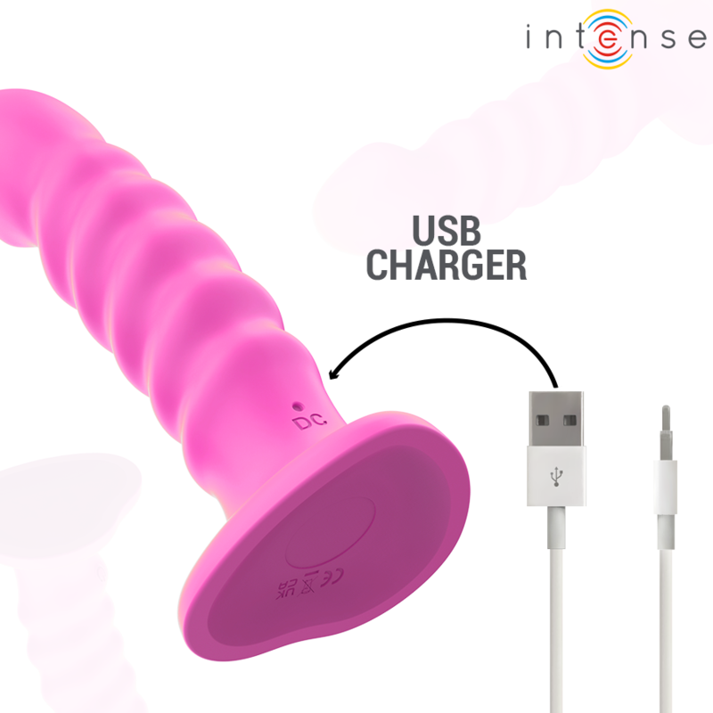 Intense Remote Control-Cindy Vibrator Größe L Design Spirale · Vibratoren (Bild 6)