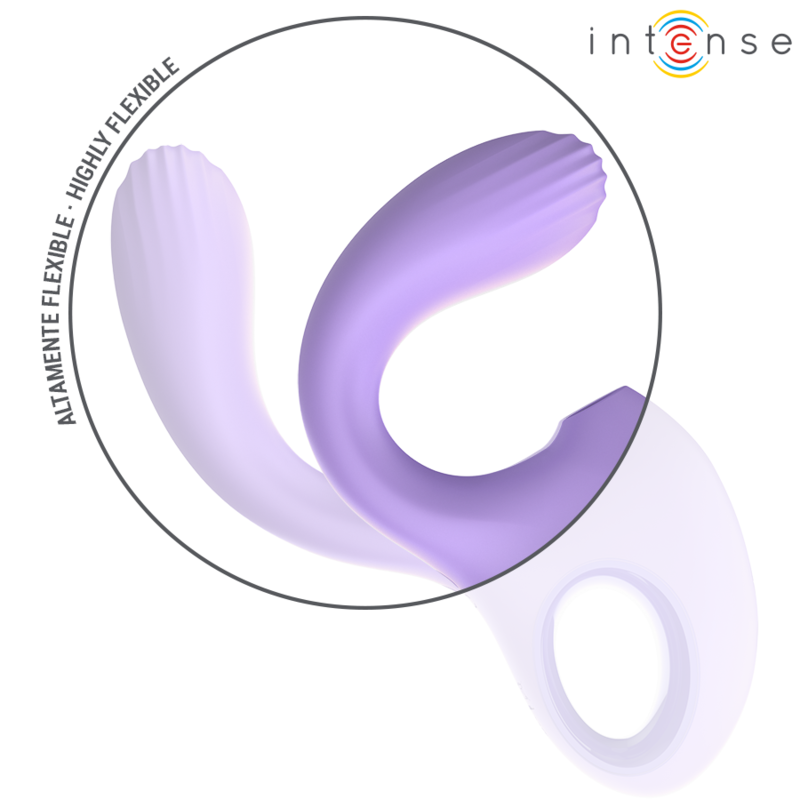 Intense High Tech-Baxter Vibrator & Stimulator Lila-Silikon · Vibratoren (Bild 5)