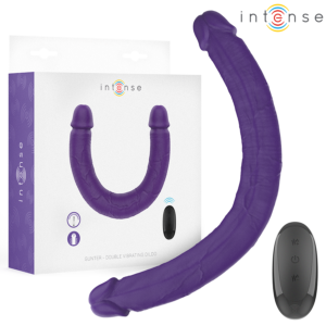 Intense Remote Control-Gunter Dildo Doppel Vibrator 40 cm Lila · Sextoys
