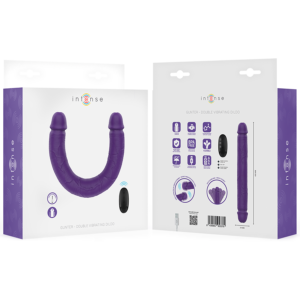 Intense Remote Control-Gunter Dildo Doppel Vibrator 40 cm Lila · Sextoys (Bild 7)