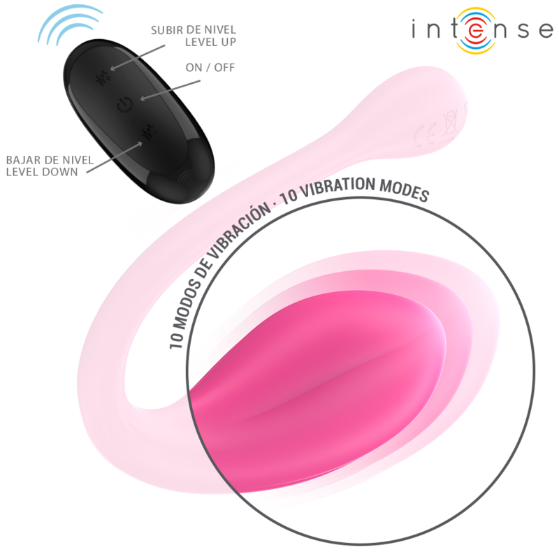 Intense Remote Control-Janice Vibrator U Stimulator Doppel 10 · Vibratoren (Bild 4)