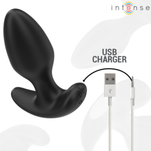 Intense Anal Toys-Joey Analplug 10 Schwarz Vibrationen · Sextoys (Bild 6)