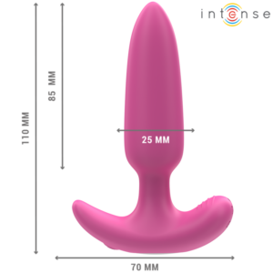 Intense Anal Toys-Ross Analplug 10 Rosa-Schwingungen · Sextoys (Bild 3)