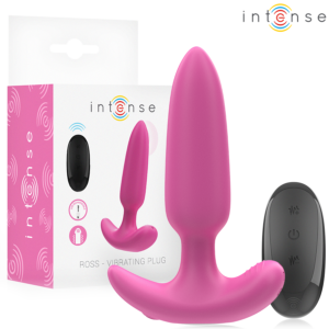 Intense Anal Toys-Ross Analplug 10 Vibrationen Rosa