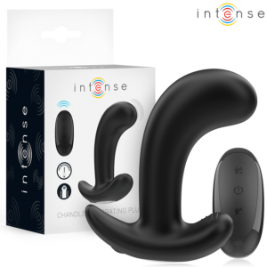 Intense Anal Toys-Chandler Analplug 10 Vibrationsstufen Schwarz