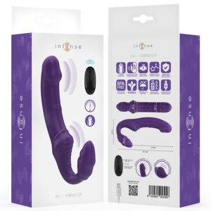 Intense Remote Control-Jill Double Vibrator 20 cm Lila · Vibratoren (Bild 8)