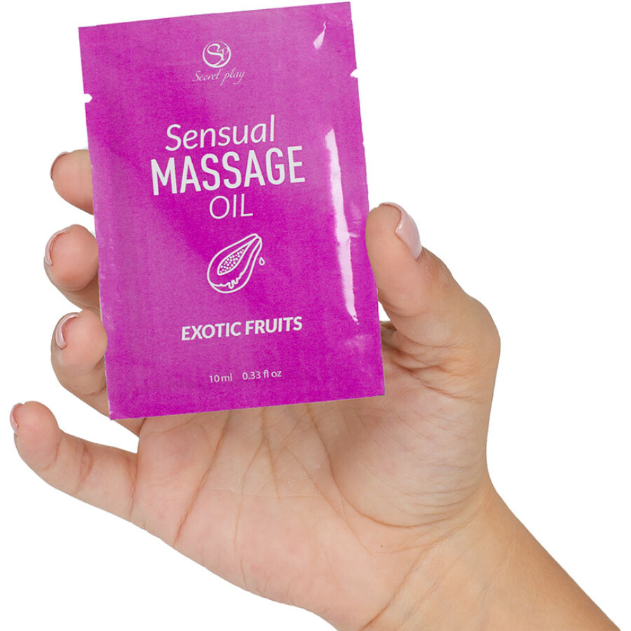 Secretplay Cosmetic-Massageöl Exotische Früchte Einzeldosis 10 ml · Kosmetika & Aphrodisiaka (Bild 2)