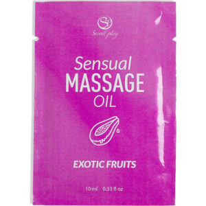 Secretplay Cosmetic-Massageöl Exotische Früchte Einzeldosis 10 ml