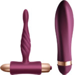 Climaximum-Geben Sie Kit Twisted Vibrator + Analplug · Spielzeug-Sets