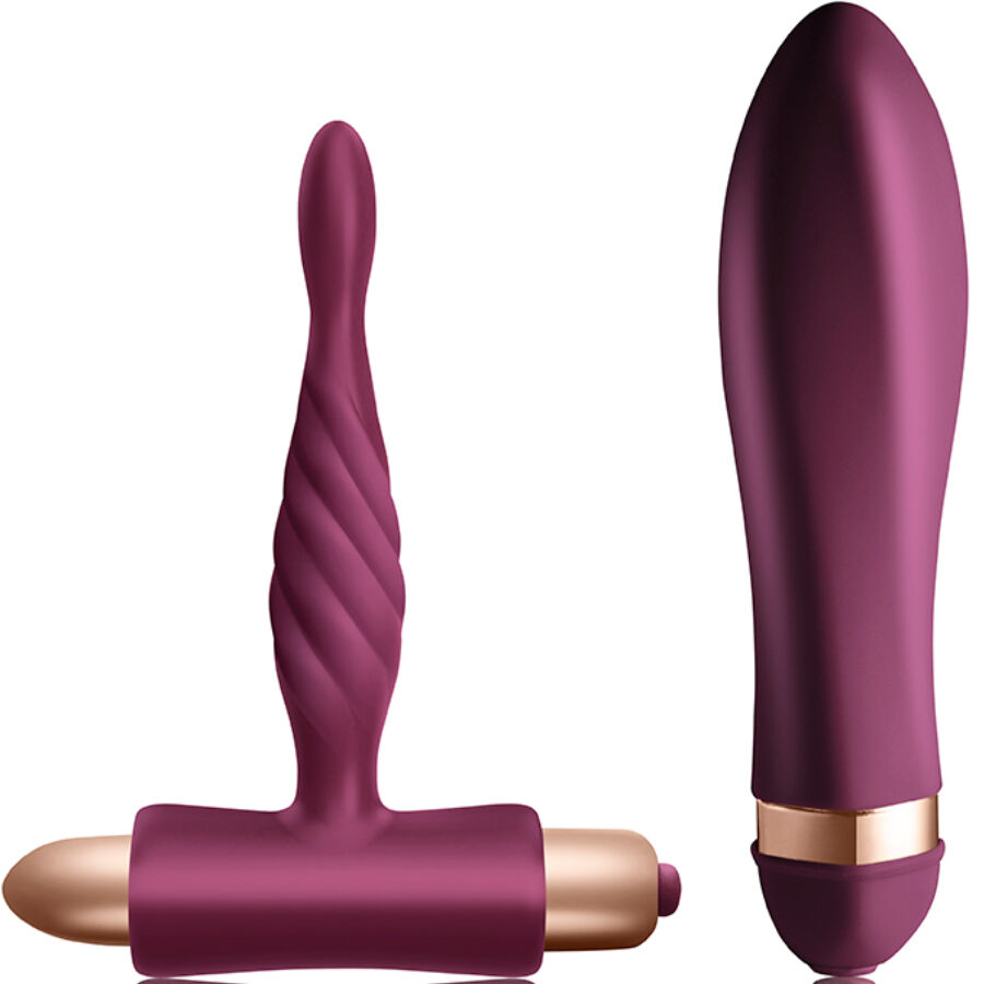 Climaximum-Geben Sie Kit Twisted Vibrator + Analplug · Spielzeug-Sets