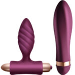 Climaximum-Desire Kit Twisted Vibrator und Analplug-Silikon, 10 · Spielzeug-Sets