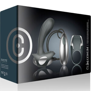 Climaximum-Kit Excite Vibrationsring + Stimulator Prostata · Spielzeug-Sets (Bild 4)
