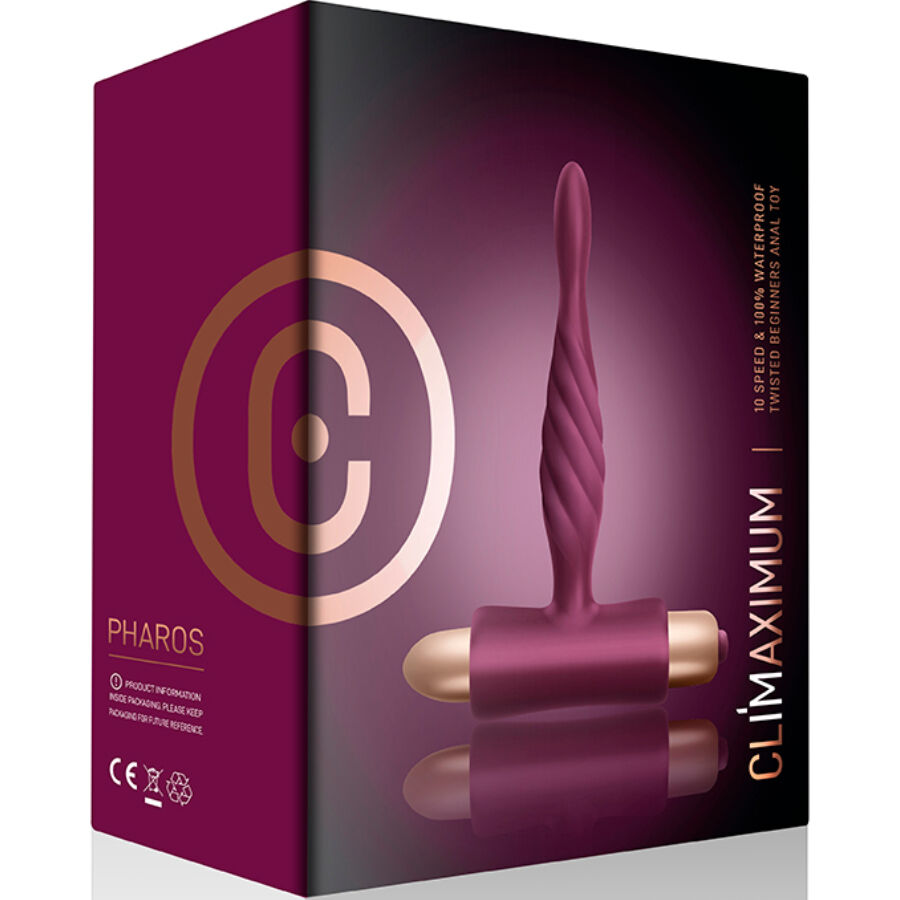 Climaximum-Pharos Analplug für Anfänger-Silizium, 10 Geschwindigkeiten · Sextoys (Bild 3)