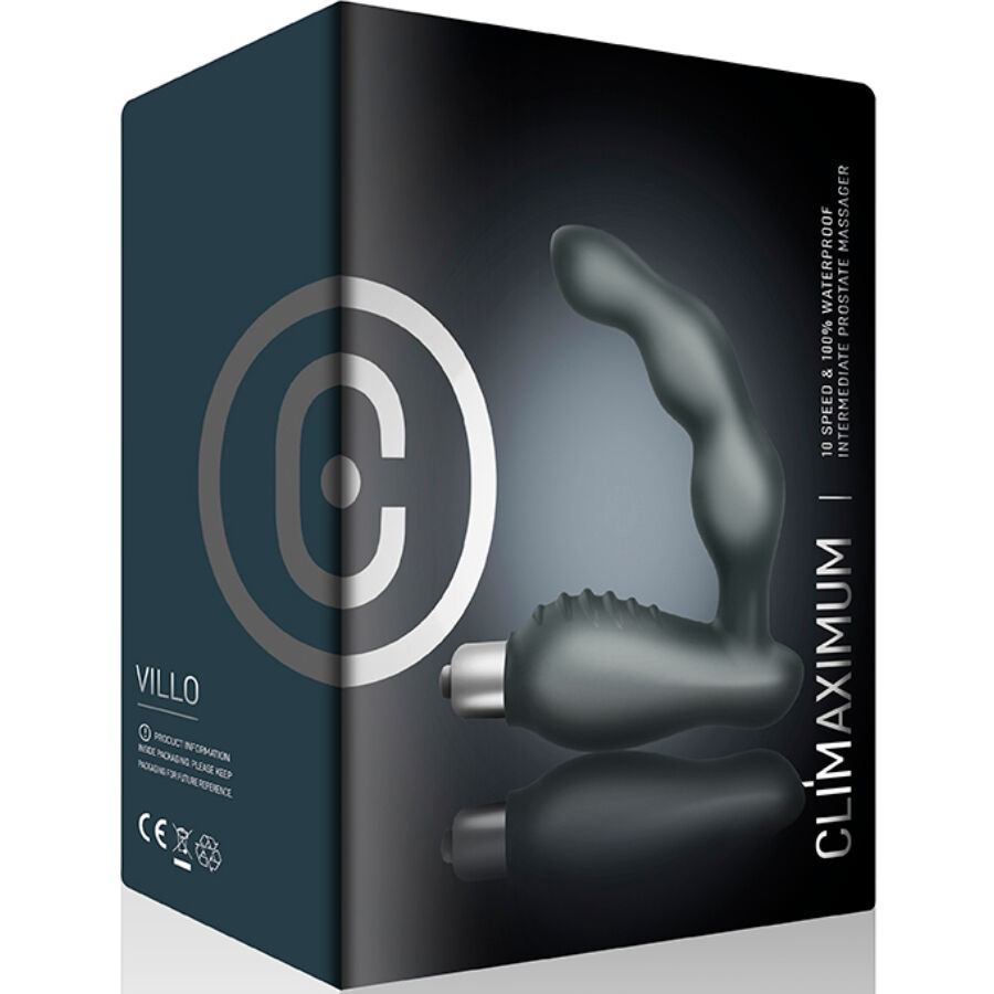 Climaximum-Villa Vibrator Prostata mit Silikongeschwindigkeit, Wasserdicht · Sextoys (Bild 2)