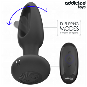 Addicted Toys-Analplug mit Vibrationssprache und Fernbedienung-10 Geschwindigkeiten · Sextoys (Bild 7)
