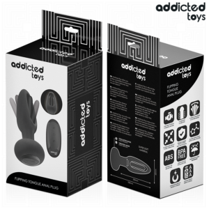 Addicted Toys-Analplug mit Vibrationssprache und Fernbedienung-10 Geschwindigkeiten · Sextoys (Bild 3)