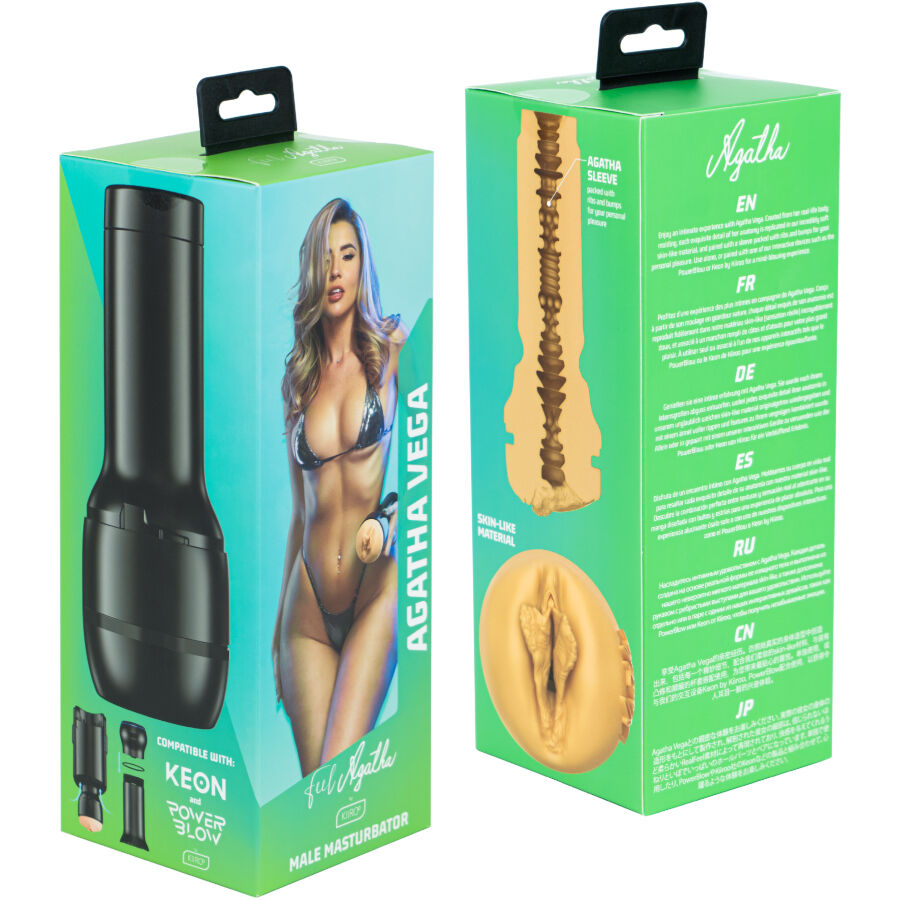 Kiiroo-Feel Agatha Vega Masturbator Stars Collection-TPE · Sextoys (Bild 7)