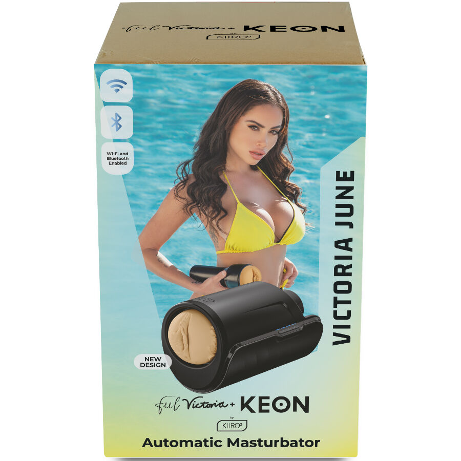 Kiiroo-Keon Wifi Combo Feelvictoria Victoria June Masturbator · Sextoys