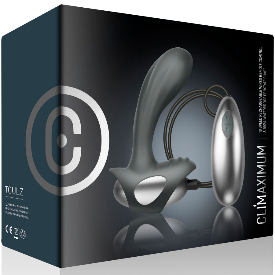 Climaximum-Toulz Stimulator Prostata mit Draht-Silizium, 10 Geschwindigkeiten · Sextoys (Bild 3)