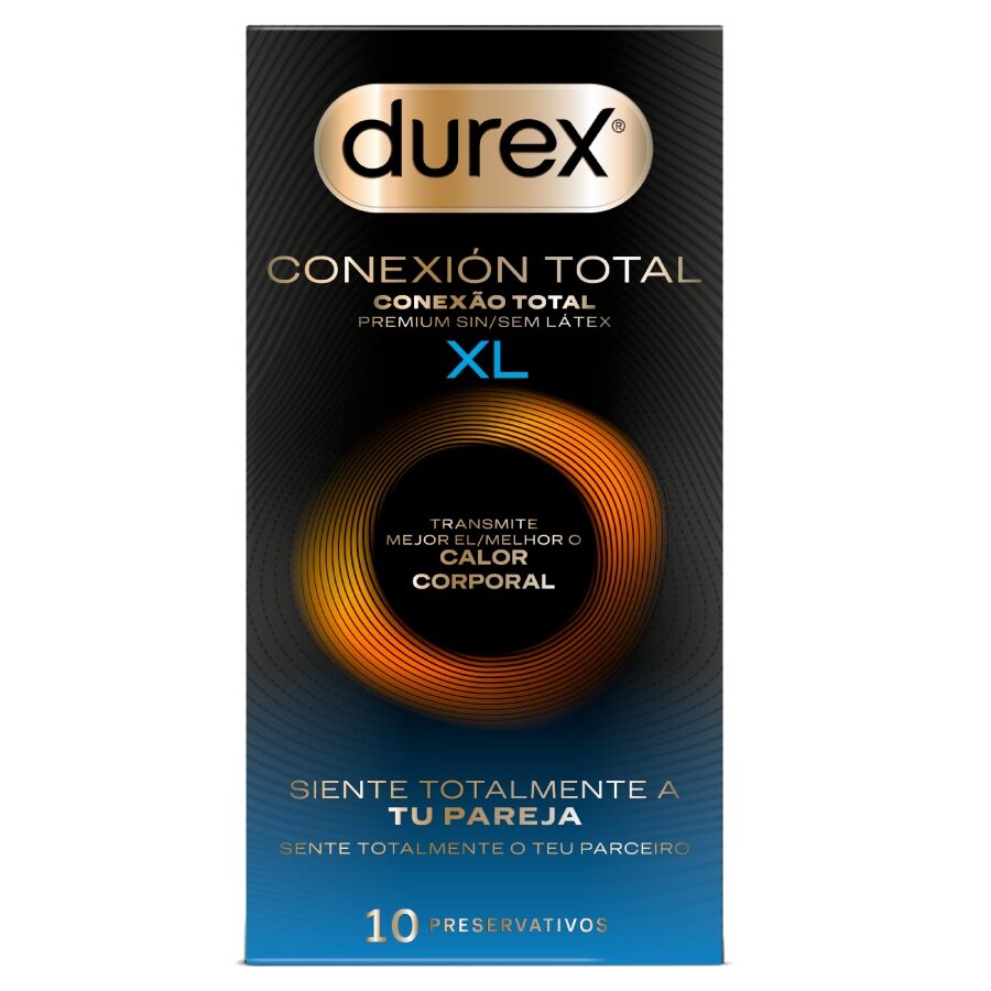 Durex Condoms-Total Connection XL Ultradünn Plus latexfrei