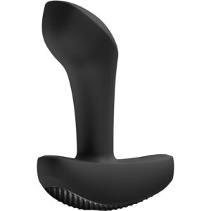 Fun Factory-Bootie Vibe Vibrierender Analplug Schwarz-Silikon, 12