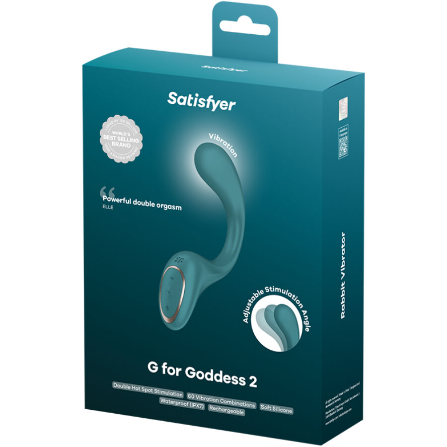Satisfyer Vibrator-G for Goddess 2 Rabbit-Grün · Vibratoren (Bild 3)