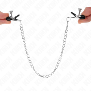 Kink Nipple Grip-Muffen für flache Ketten Nippel Silber 34 · BDSM-Zubehör (Bild 5)