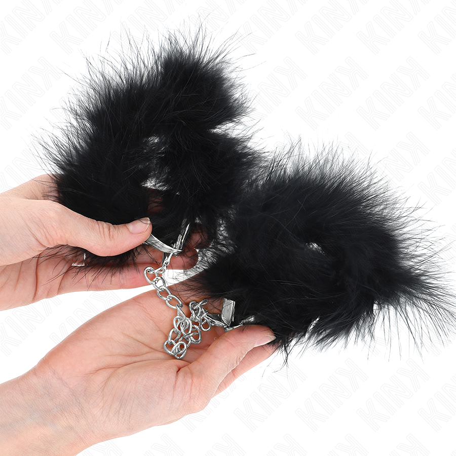 Kink Wrist Restraint-Mini Manschetten mit Stift für Hand-Metall · Bondage & Handschellen (Bild 2)