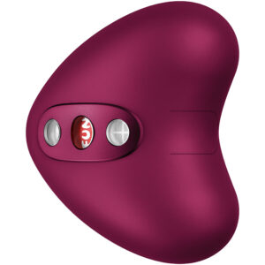 Fun Factory-Libera Druckwellen-Vibrator Weinrot-Silikon, 10 Stufen