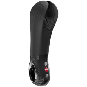 Fun Factory-Vibrator Masturbator Schwarz-Silikon, 12 Geschwindigkeiten · Vibratoren (Bild 2)