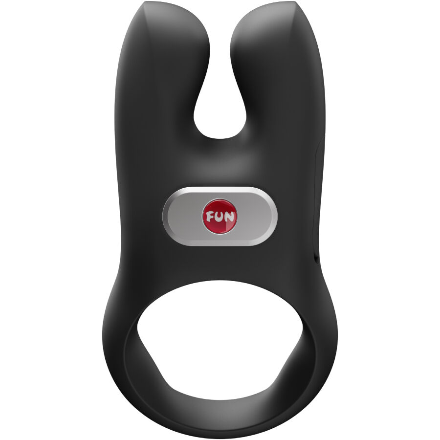 Fun Factory-Nos Ring Vibrator für Penis, Schwarz-Silikon, 3 · Sextoys (Bild 3)